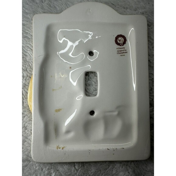 Disney By Charpente Classic Winnie the Pooh Ceramic Light Switch Plate - Picture 8 of 16
